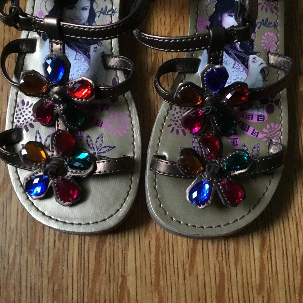 Gold Payless Sandals 🎀